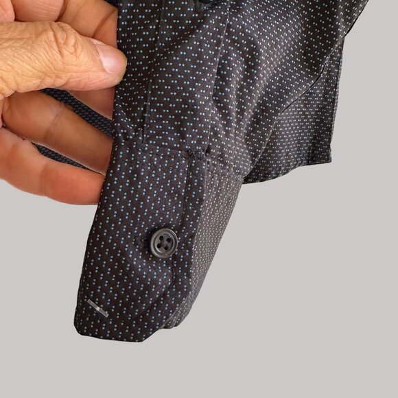 Beverly Hills Polo Club Mens Long Sleeve Button-Down Shirt Size Large Sku 3240 - Picture 7 of 10